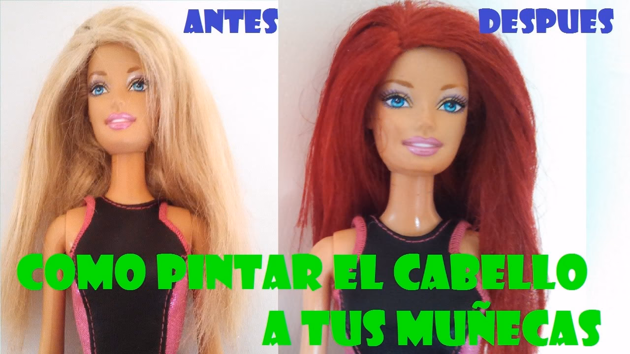 ¿Qué se puede utilizar para el cabello de las muñecas?