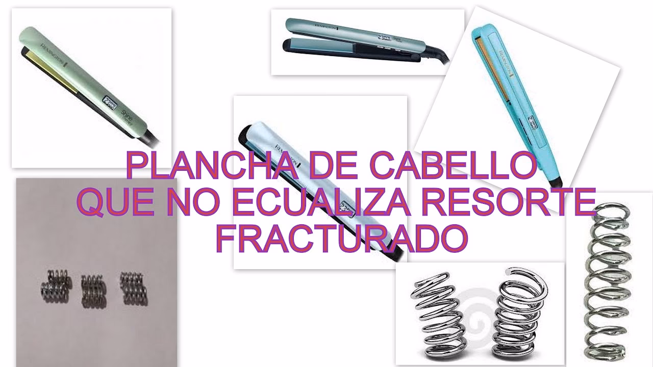 ¿Por qué mi plancha de pelo no se desliza?