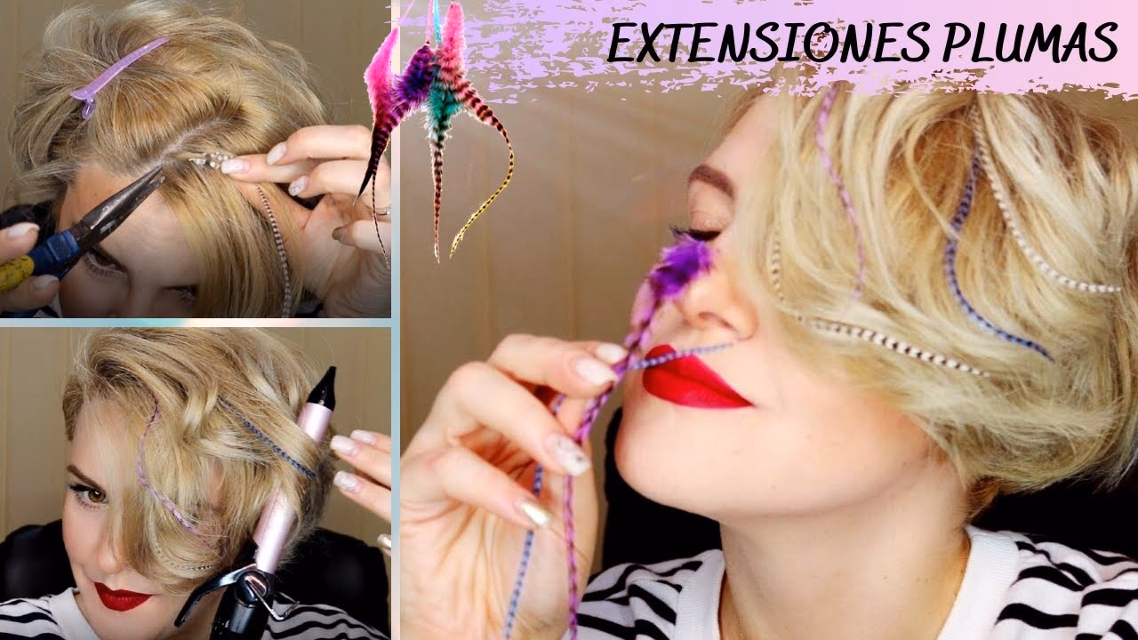 ¿Cuanto cuesta poner plumas en el cabello?
