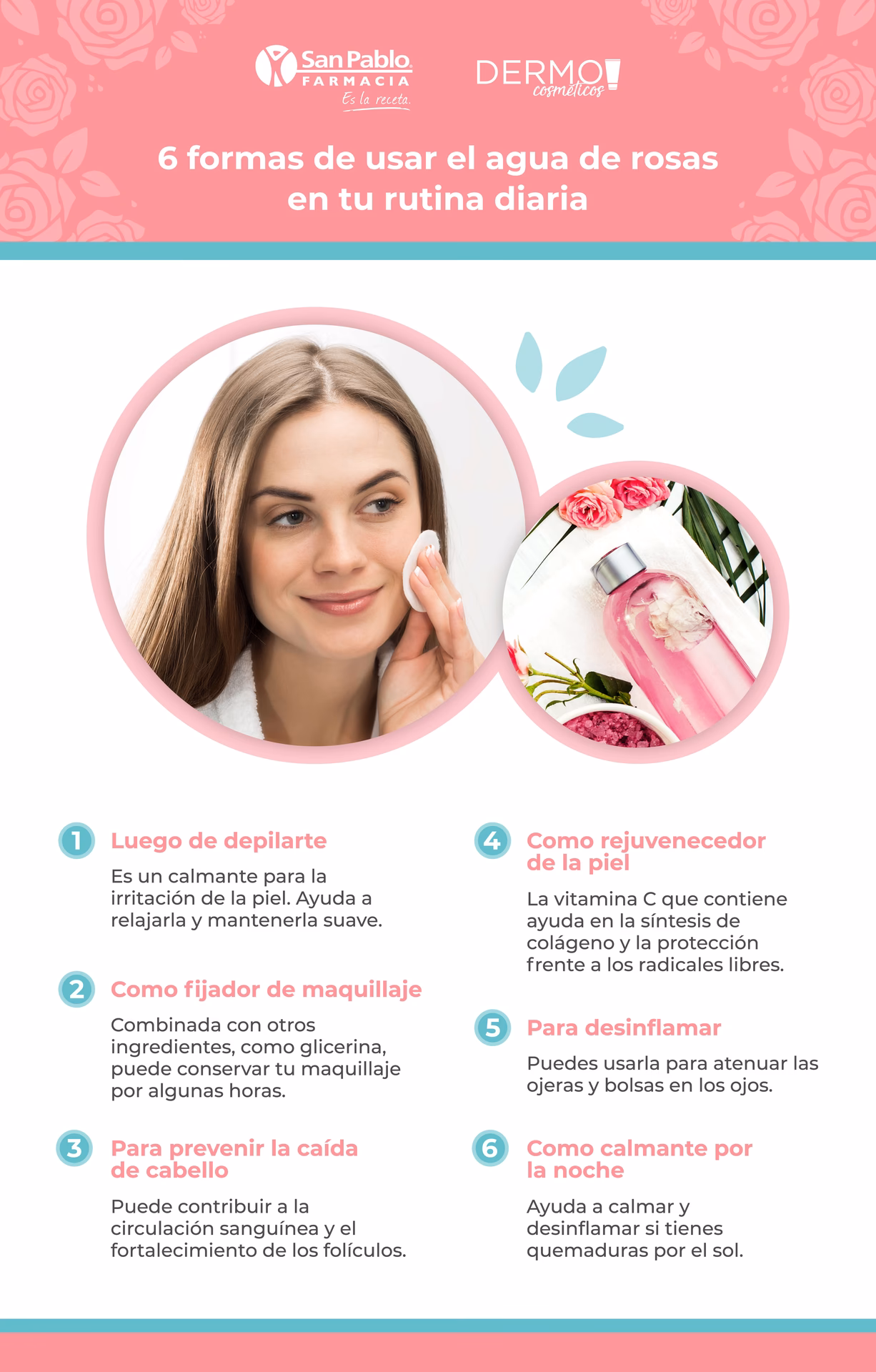 ¿Cómo hacer agua de rosas para el cabello?