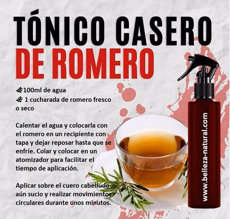 ¿Cómo puedo preparar agua de romero para que mi cabello crezca fuerte y rápido?