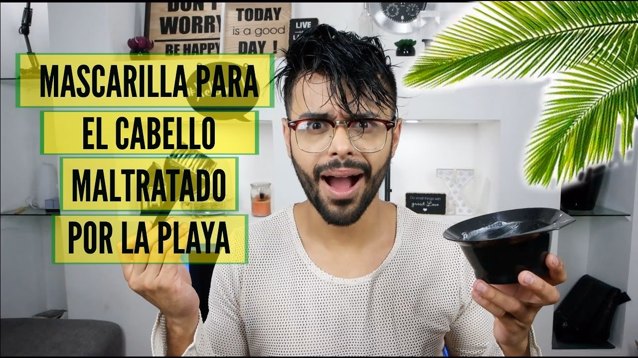 ¿Cómo reparan los hombres el cabello dañado?