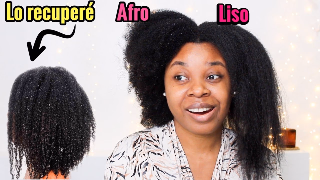 ¿Cómo puedo eliminar el alisado de mi cabello?