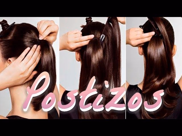 ¿Cómo se colocan las colas de cabello?