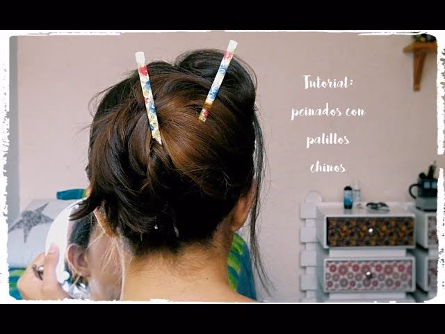 ¿Cómo se colocan los palitos?