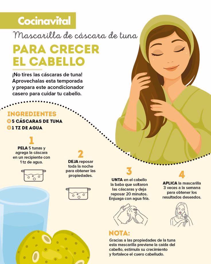 ¿Cuánto tiempo se deja la tuna en el cabello?
