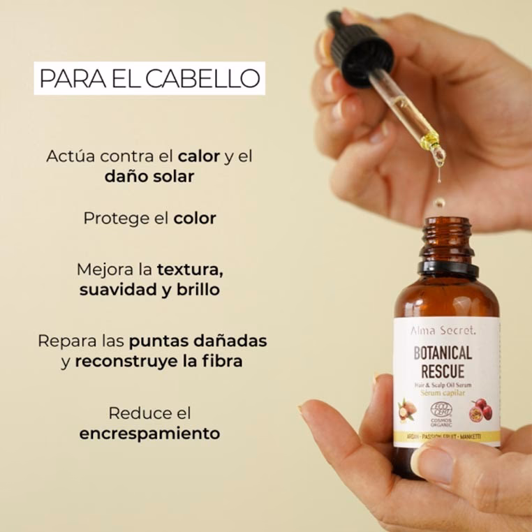 ¿Cuánto tiempo debo dejar el serum en mi cabello?