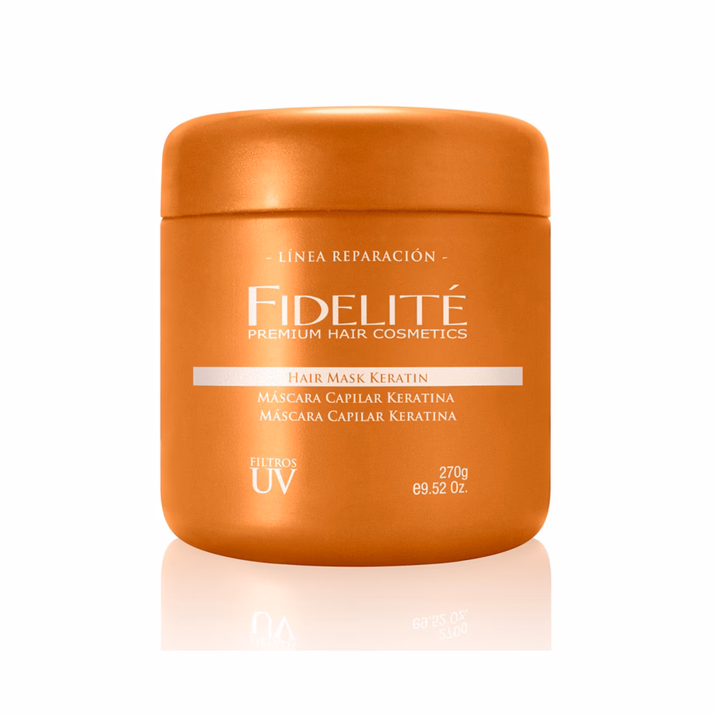 ¿Cómo se usa la máscara capilar keratina de fidelite?