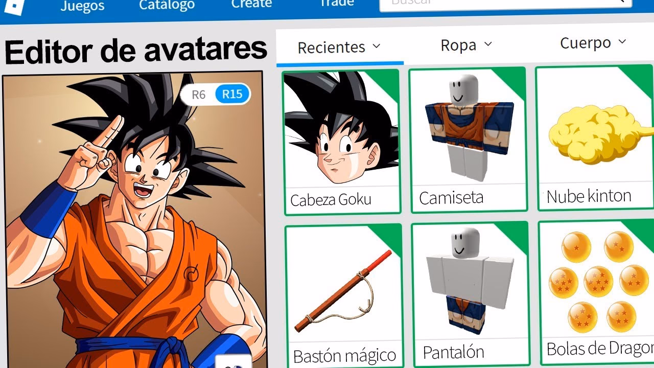 ¿Cómo convertirse en Goku en Roblox?