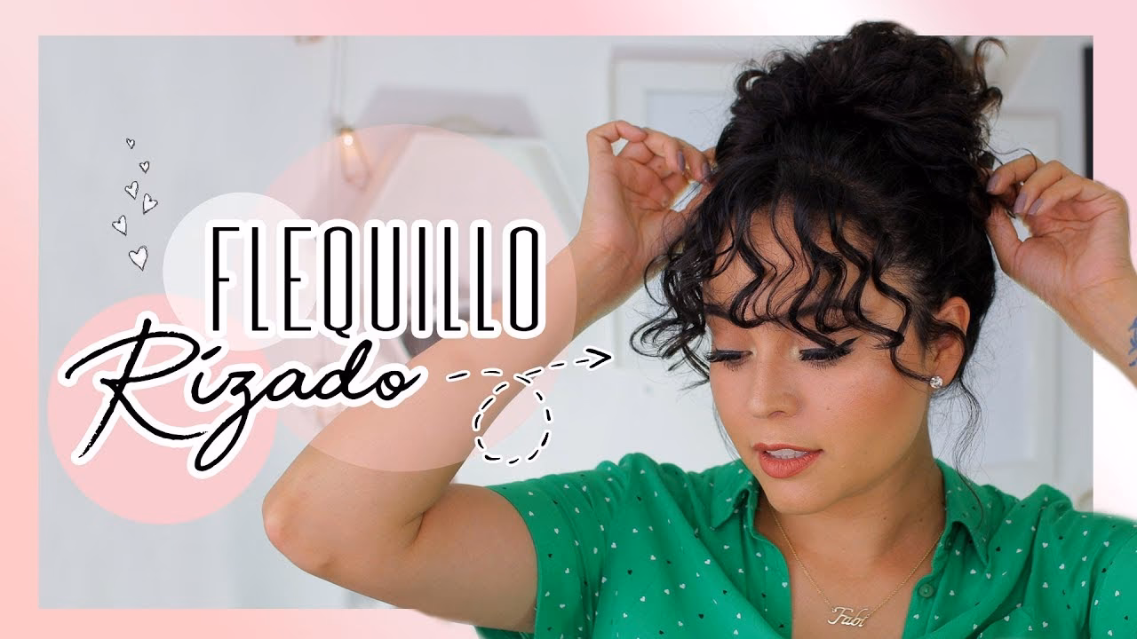 ¿Las personas con cabello rizado deberían tener flequillo?
