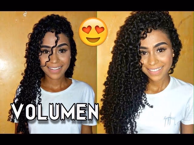 ¿Cómo tener cabello rizado abundante?