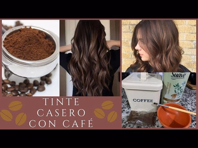 ¿Cómo puedo teñir mi cabello con café?