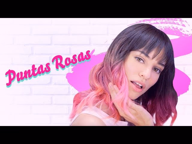 ¿Cómo se aplica el tinte en las puntas del cabello?