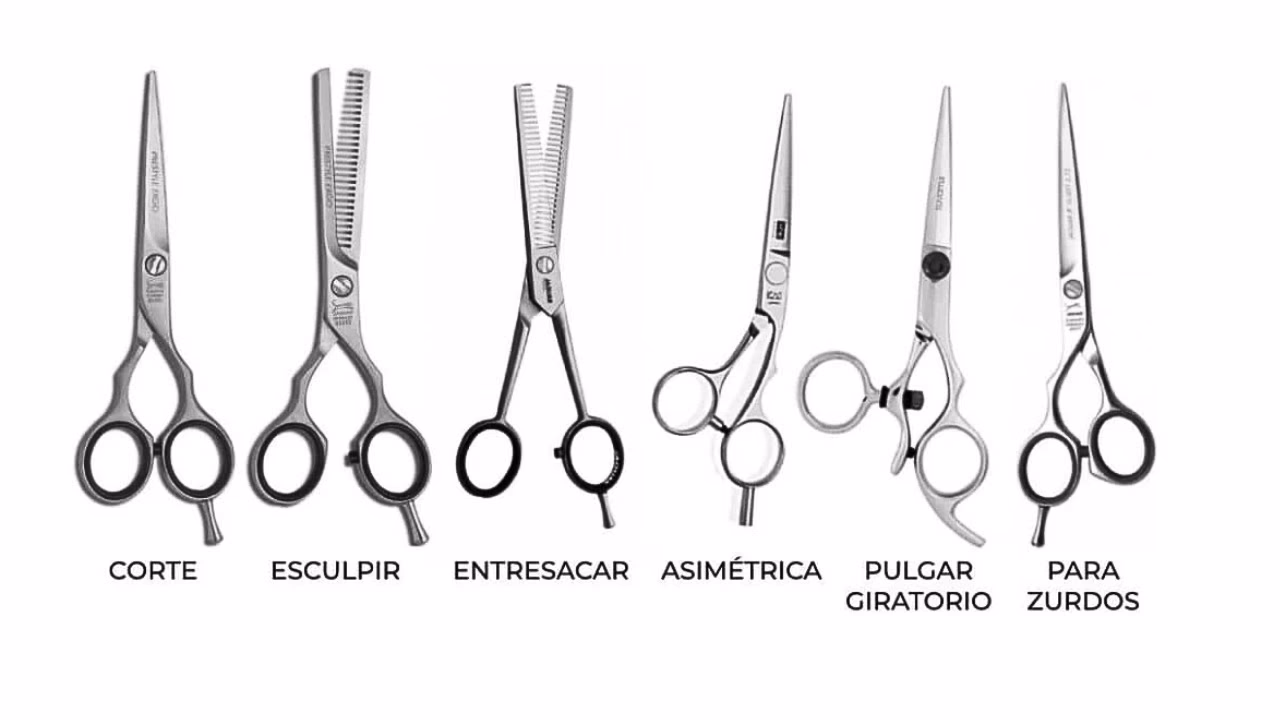 ¿Cuál es la forma correcta de tomar las tijeras?
