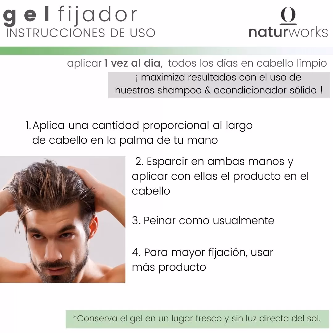 ¿Cómo utilizar el gel fijador en el cabello?