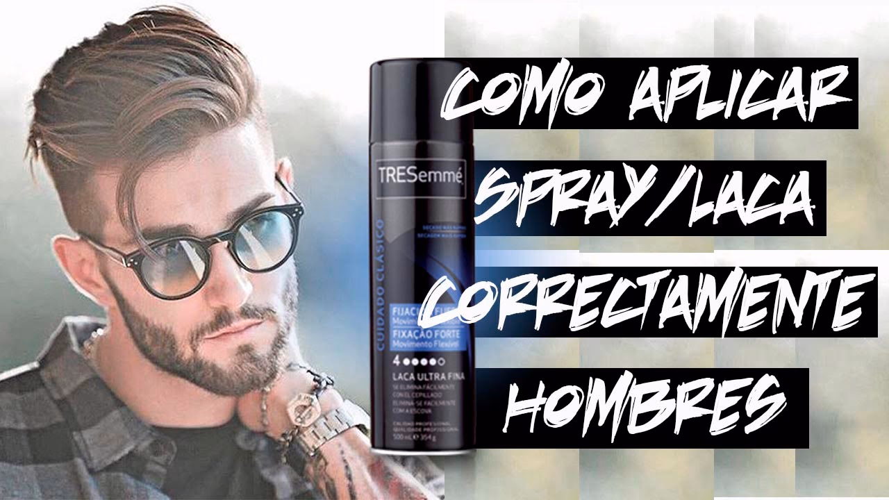 ¿Puedo usar laca para el cabello todos los días para los hombres?