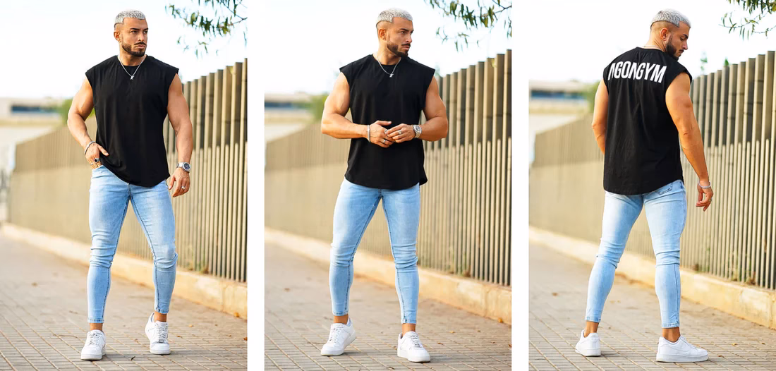 ¿Qué color de pantalón queda con una camisa gris?