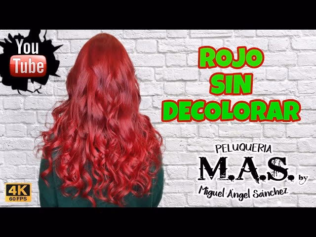 ¿Cómo puedo teñir mi cabello de rojo de forma natural?