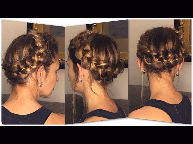 ¿Qué son las trenzas diademas?