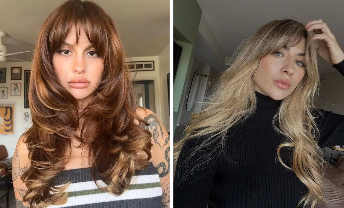 ¿Qué son las capas en cascada para cabello largo?