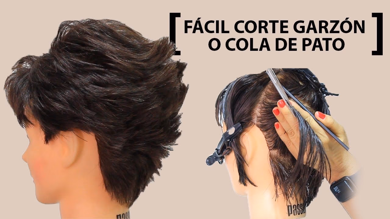 ¿Cómo se llama el corte de pelo cola de pato?