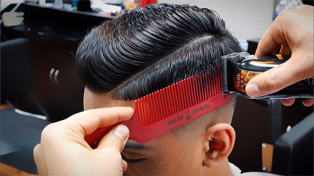 ¿Cómo recortar el cabello con peine y recortadora?