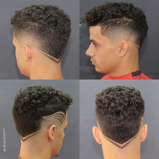 ¿Cómo se llama el corte que tiene una V atrás?