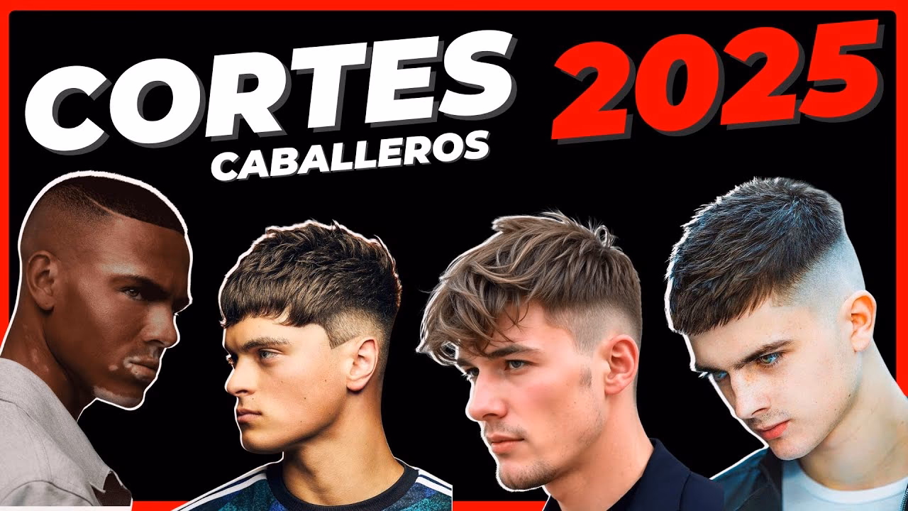 ¿Cuál es el corte texturizado para hombres en 2025?