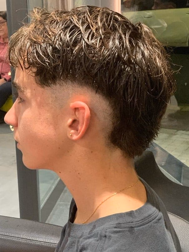 ¿Qué tipo de cara le queda el mullet?