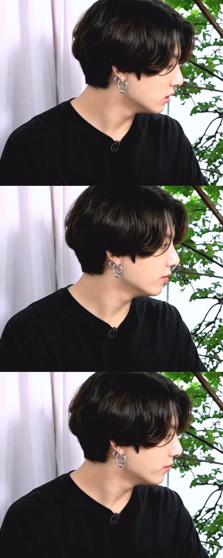 ¿Jungkook tiene un corte de pelo de lobo?