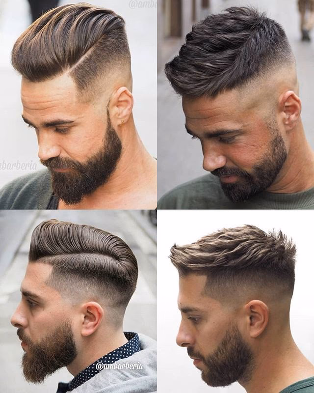 ¿Cómo combinar la barba con el cabello?