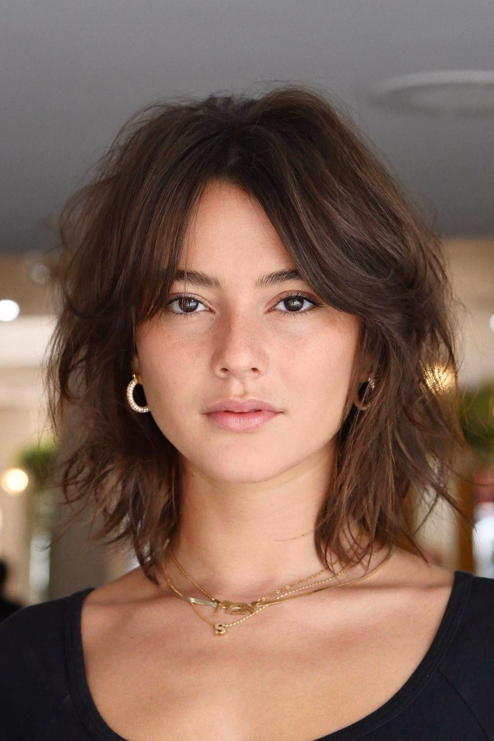 ¿Flequillo abierto a quien favorece?