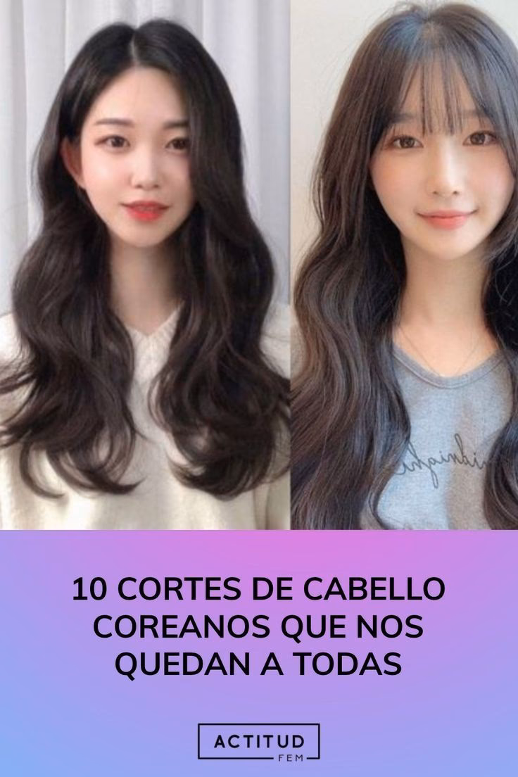 ¿El flequillo coreano es bueno para las caras redondas?