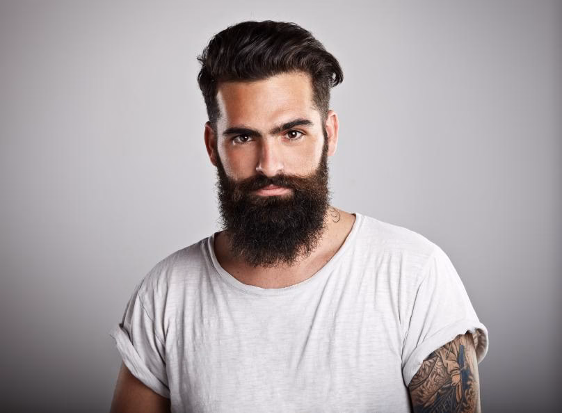 ¿Cómo recortar una barba hipster?