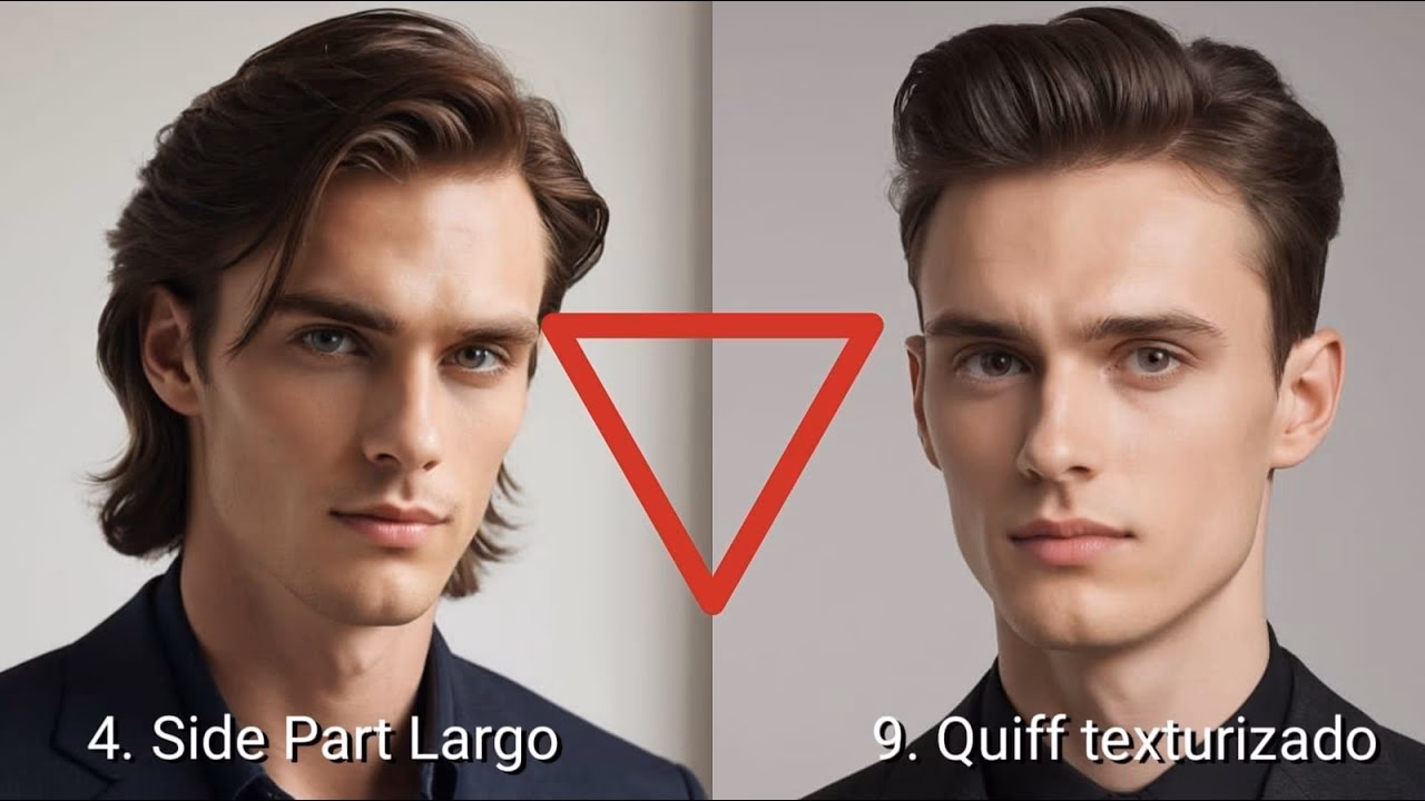 ¿Qué tipo de barba le queda a una cara triangular?