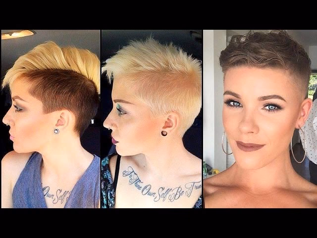 ¿Me vería bien un cabello femenino con corte rapado?