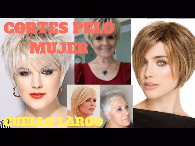 ¿Cómo puedo disimular un cuello largo?