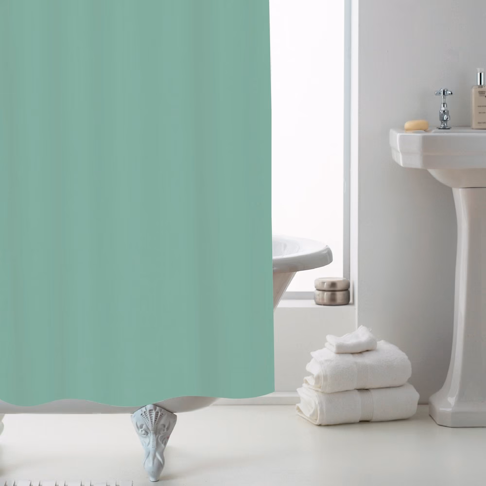 ¿Qué se usa en vez de cortina de baño?