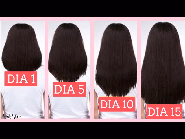 ¿Cuánto crece el cabello en 2 semanas en cm?