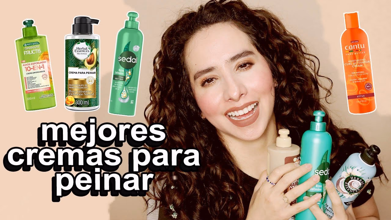 ¿Cómo se usa la crema para peinar rizos?