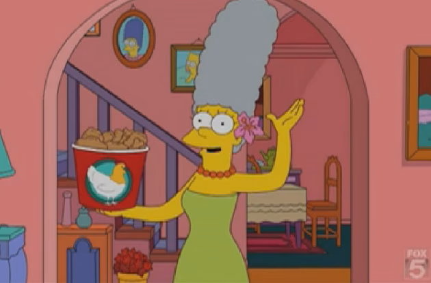 ¿Cuál es el color real del cabello de Marge Simpson?