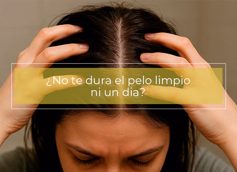 ¿Cuánto tiempo se mantiene limpio el cabello?