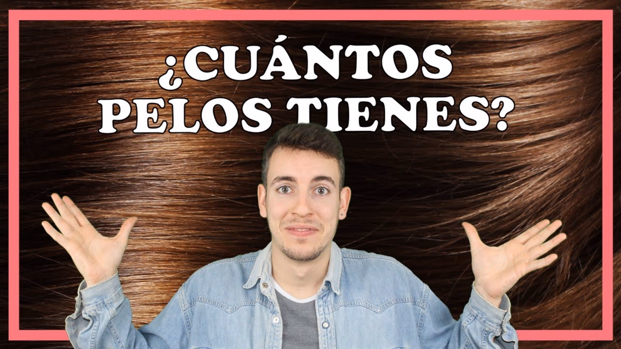 ¿Cuántos pelos tiene tal cual en la cabeza?
