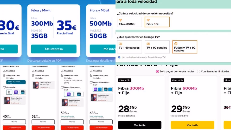 ¿Cuál es la capacidad máxima del cable de fibra óptica?