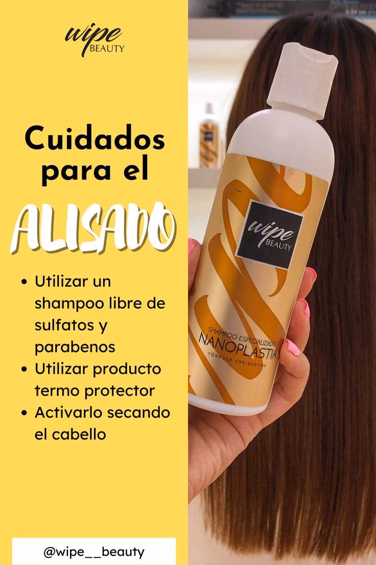 ¿Qué debo ponerme después de alisar el cabello?