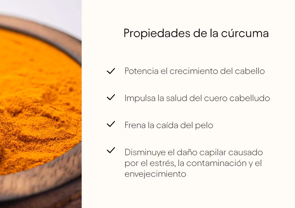 ¿Cómo usar la cúrcuma para la caída del cabello?