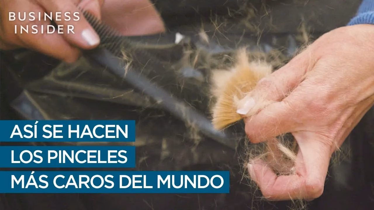 ¿De qué animal proviene el pelo de marta?