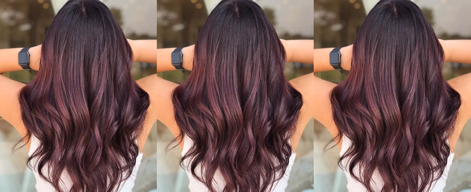 ¿Cómo utilizar el color del cabello burdeos?