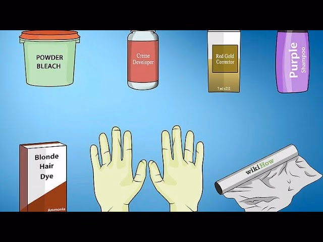 ¿Qué ingredientes se utilizan para decolorar el cabello?