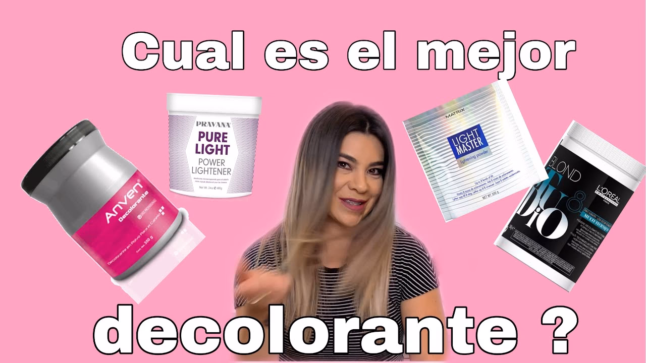 ¿Cuáles son algunos buenos decolorantes?